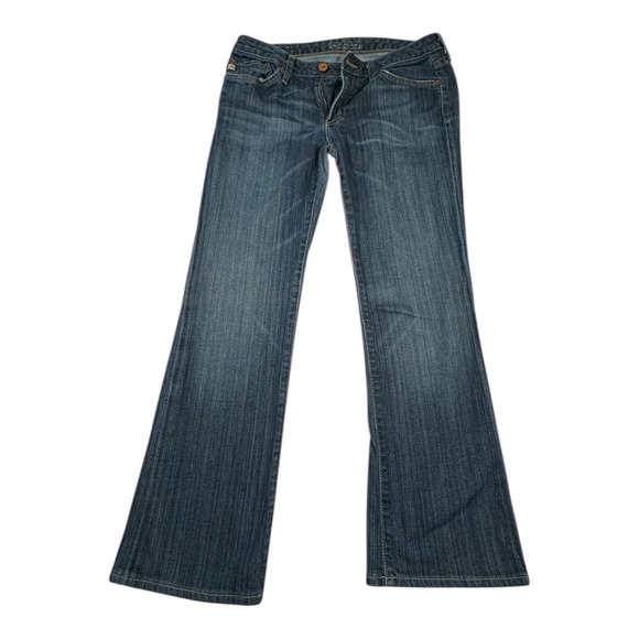 Big Star Denim - Big Star Womens Denim Jeans Bootcut Blue Wash Size 27‎ Lyocell Blend Made in USA